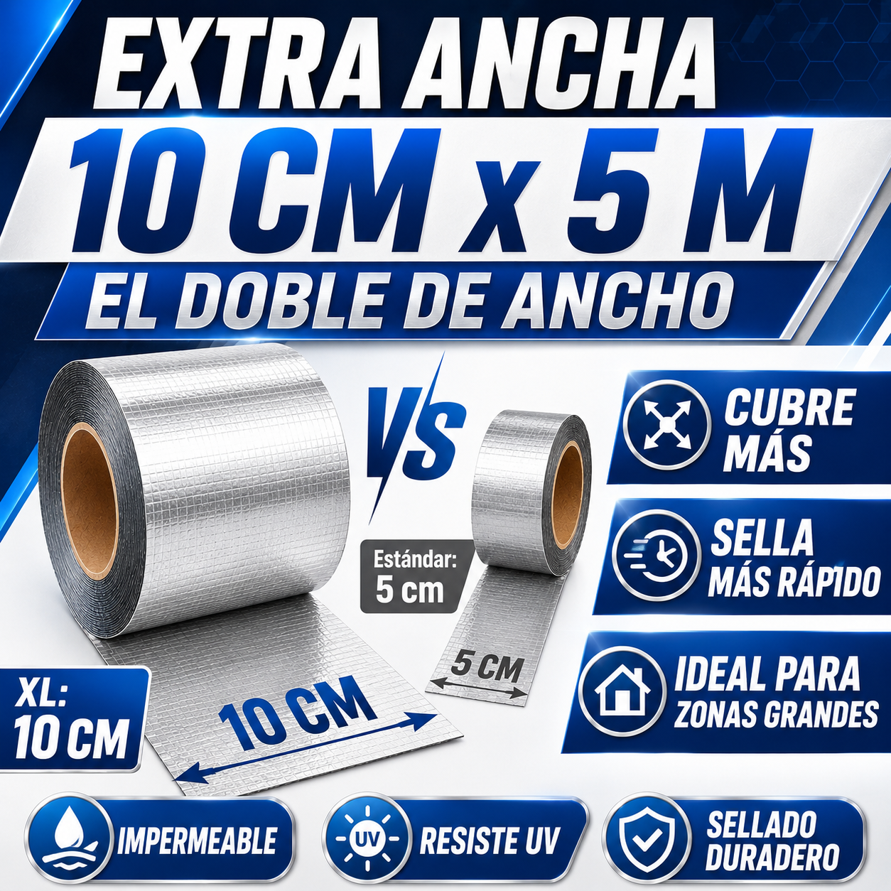 Cinta Asfáltica Impermeable Stantek®